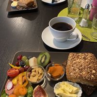 Vegan breakfast at Cafe Zeittraum in Bleckede