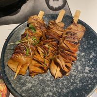King Oyster Mushroom Skewers  at Wagamama in Maidstone
