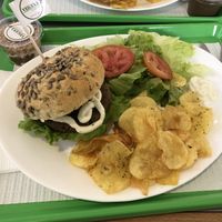 Another burger  at Vegana Burgers - Atrium Saldanha in Lisbon