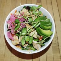 Poke bowl at Gabriel's Cafe in Nanaimo