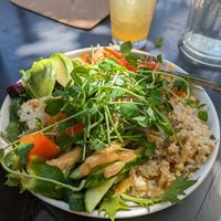 Kimchi bowl at Gabriel's Cafe in Nanaimo