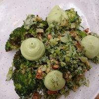 Broccoli - delightfully seasoned at The Independent in Gembrook