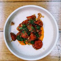 Zanahoria - smoked maple carrot at The Independent in Gembrook