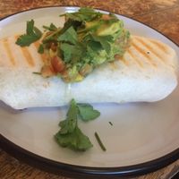 ? vegan burrito at Kallista Tea Rooms in Kallista