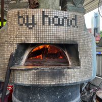 Wood fired oven  at By Hand Cafe in Chiang Mai