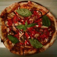 Umami Dream pizza at By Hand Cafe in Chiang Mai