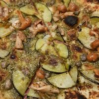 Pesto pizza at By Hand Cafe in Chiang Mai