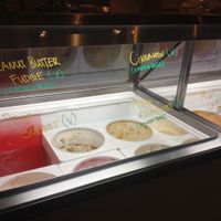 Ice cream selections at Curbside Creamery in Oakland