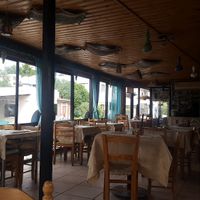 interior at St. Paul's Pillar Restaurant in Paphos