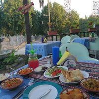 The "village special", the plates just kept coming! at St. Paul's Pillar Restaurant in Paphos