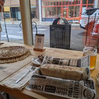Buff Burrito, Smores Bar, LIGO West Coast IPA (Ecliptic Brewing) at Homegrown Smoker in Portland