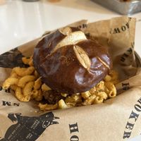 Mac Daddy Chick’n sando  at Homegrown Smoker in Portland