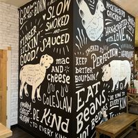 the wall 💚  at Homegrown Smoker in Portland