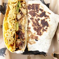 Crunch Wrap...  at Homegrown Smoker in Portland