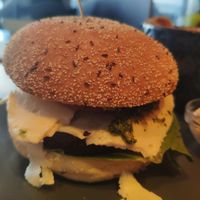 Summer burger at Blackbird in Gothenburg