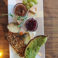 Cheese plate at Blackbird in Gothenburg