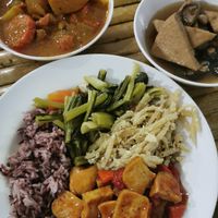 My selection at Vegan Khunnay in Koh Samui