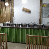 Lots of dishes at Vegan Khunnay in Koh Samui