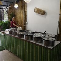 Buffet at Vegan Khunnay in Koh Samui