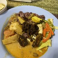 120baht all you can eat  at Vegan Khunnay in Koh Samui