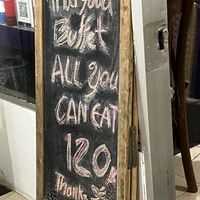 All you can eat 120 bath  at Vegan Khunnay in Koh Samui