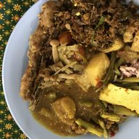 Buffet delights  at Vegan Khunnay in Koh Samui