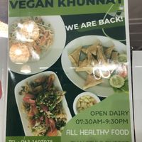 Open daily!  at Vegan Khunnay in Koh Samui
