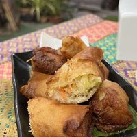 Best Spring Rolls I‘ve ever eaten!!! #Veganuary at Vegan Khunnay in Koh Samui