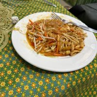 Pad Thai #Veganuary at Vegan Khunnay in Koh Samui