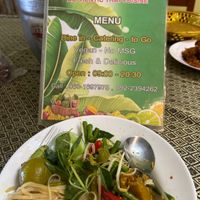🌶️  Noodles spicy 🌶️   at Vegan Khunnay in Koh Samui