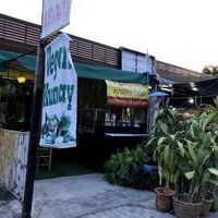 Outside afternoon at Vegan Khunnay in Koh Samui