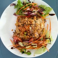 Vegan Lasagne  at Alcachofra Cafe in Faro