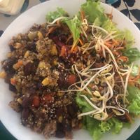 Burrito bowl  at Alcachofra Cafe in Faro