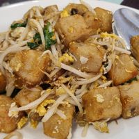 Stir fry carrot cake with bean sprouts at Nature's Vegetarian 天然素食馆 - Bangsar Baru in Kuala Lumpur