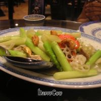 Asparagus and cashew nut dish - delicious at Nature's Vegetarian 天然素食馆 - Bangsar Baru in Kuala Lumpur