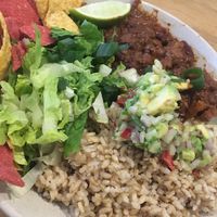 Mexi bowl vegan option at Sprout Wholefood Cafe and Grocer in Naremburn