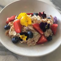 GF and Vegan Bircher  at Sprout Wholefood Cafe and Grocer in Naremburn