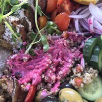 Falafel bowl at Sprout Wholefood Cafe and Grocer in Naremburn