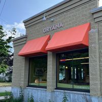 Oryana Cafe  - sign outside  at Oryana Natural Foods Market in Traverse City