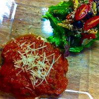 VEGETARIAN LASAGNE at Vieja Varsovia in Queretaro