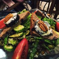 VEGETARIAN SALAD at Vieja Varsovia in Queretaro