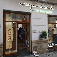 Outside at Veganized in Malaga