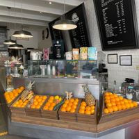 Inside at Natural Juice Bar in Marbella