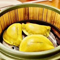 Chia ‘prawn’ Dumplings   at Green Gourmet in St Leonards