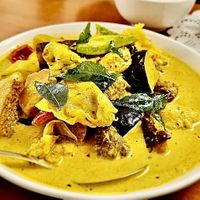 Malaysian Yellow Curry  at Green Gourmet in St Leonards