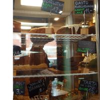 Food options at Organic Coffee Stare Miasto in Warsaw