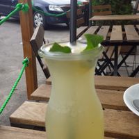 Juice drink at Organic Coffee Stare Miasto in Warsaw