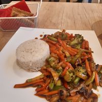 The vegan teriyaki at RedBread in Belgrade