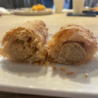 Sausage roll  at Hot Numbers Coffee - Gwydir St in Cambridge