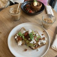 GF pea smash   at Hot Numbers Coffee - Gwydir St in Cambridge